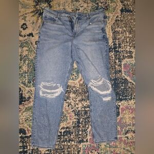 American Eagle Strigid Mom Jeans 14